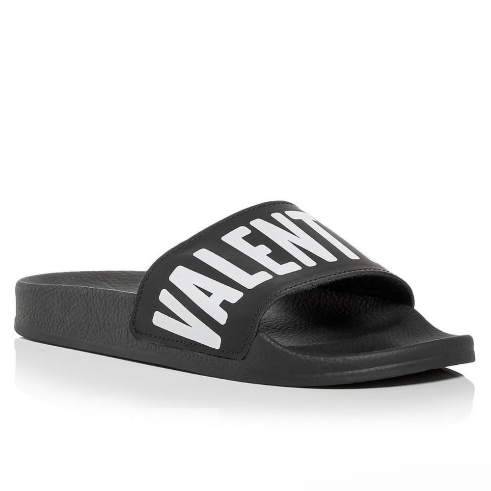 VALENTINO SLIP ON CASUAL SLIDE SANDALS